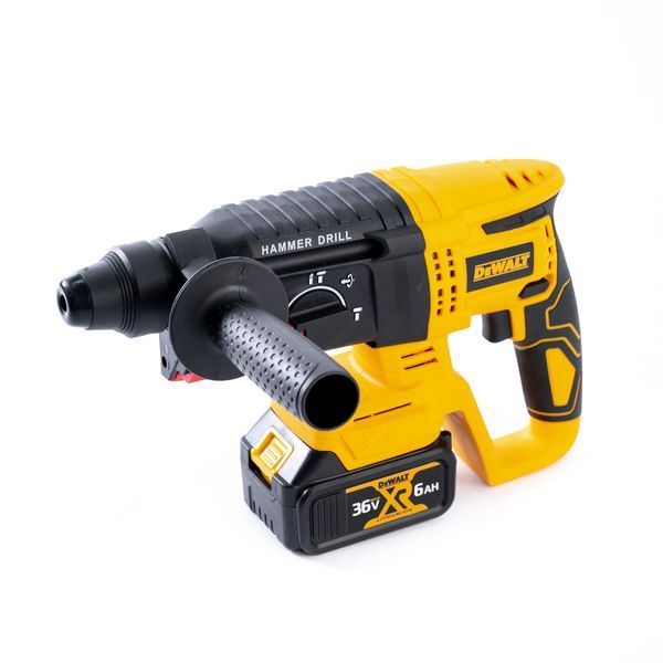 Акумуляторний трирежимний перфоратор DeWalt DCD900B (36V 6Ah) Безщітковий АКБ перфоратор Деволт у кейсі 2562708198 фото