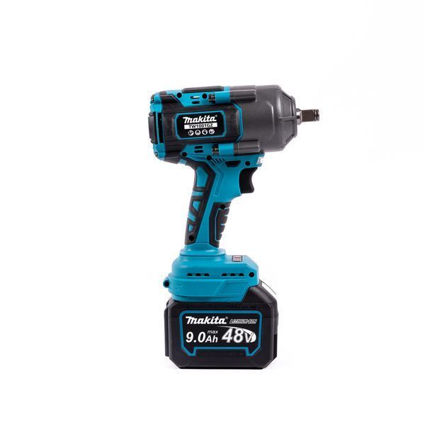 Ударний акумуляторний гайковерт Makita TW1001GZ 1000Hm (48V 9Ah) Гайковерт безщітковий Макіта з набором насадок 77746 фото