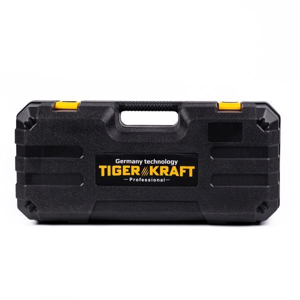 Бесщеточная аккумуляторная пила TigerKraft PS 16 PRO (21V, 4Ah, шина 20см) Мини-пила Тайгеркрафт с 2 АКБ для обрезки веток PS 16 PRO фото