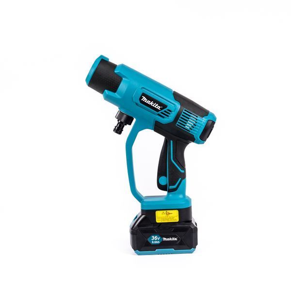 Ручне акумуляторне миття Makita DHW200Z (36V, 6Ah) Безщіткова міні-мийка Макіта 40 бар + 2 АКБ 77783 фото