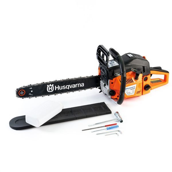 Бензопила ланцюгова Husqvarna 545 ХР ​​(4,9 кВт) Бензинова пила Хускварна з шиною 45 см для рубки лісу 45136 фото