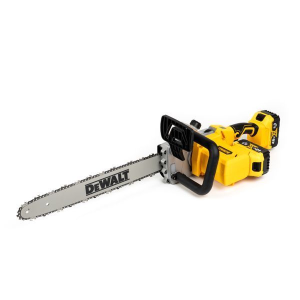 Акумуляторна безщіткова пила DeWalt DCM355HN (48V, 6Ah) АКБ пила Деволт шина 45 см для заготівлі дров 77785 фото