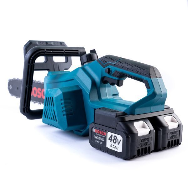 Аккумуляторная пила BOSCH GSR350iW бесщеточная (48V 6Ah) АКБ пила Бош 40см для заготовки дров 44771 фото
