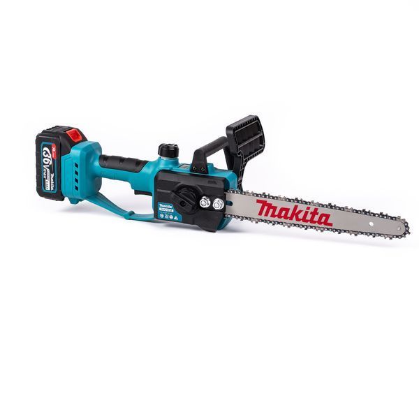 Бесщеточная аккумуляторная пила Makita DUC123Z (36V 6Ah шина 30см) Пила Макита c двумя АКБ для обрезки веток 2687426706 фото