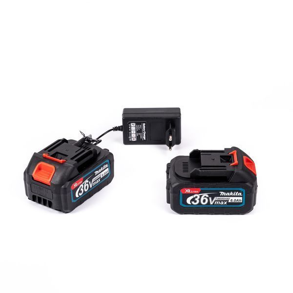 Бесщеточная аккумуляторная пила Makita DUC123Z (36V 6Ah шина 30см) Пила Макита c двумя АКБ для обрезки веток 2687426706 фото