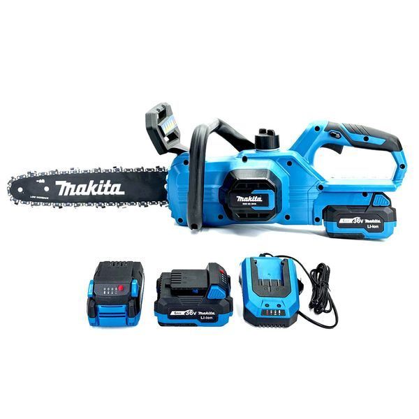 Пила ланцюгова акумуляторна Makita DUC CS 4010 (36V 6Аh) Садова пила Макіта 30 см з 2 АКБ та автоматичним мастилом ланцюга 2391760965 фото