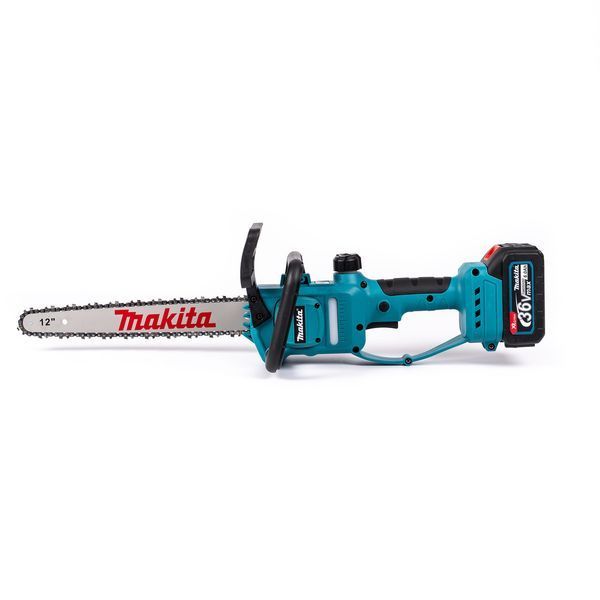 Бесщеточная аккумуляторная пила Makita DUC123Z (36V 6Ah шина 30см) Пила Макита c двумя АКБ для обрезки веток 2687426706 фото