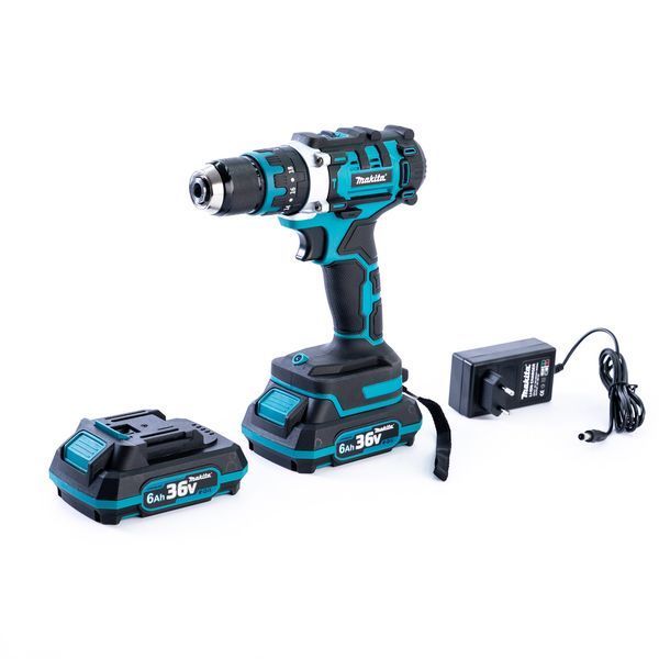 Дриль-шуруповерт акумуляторний Makita DTW486 (36V 6Ah) АКБ ударний шуруповерт Макіта з патроном 10 мм у кейсі 78541 фото