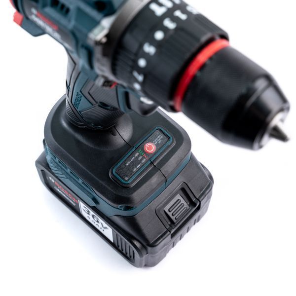 Акумуляторний ударний шуруповерт Bosch GSB186-2li (36V 6Ah) Безщітковий АКБ шуруповерт Бош з насадками в кейсі 77441 фото