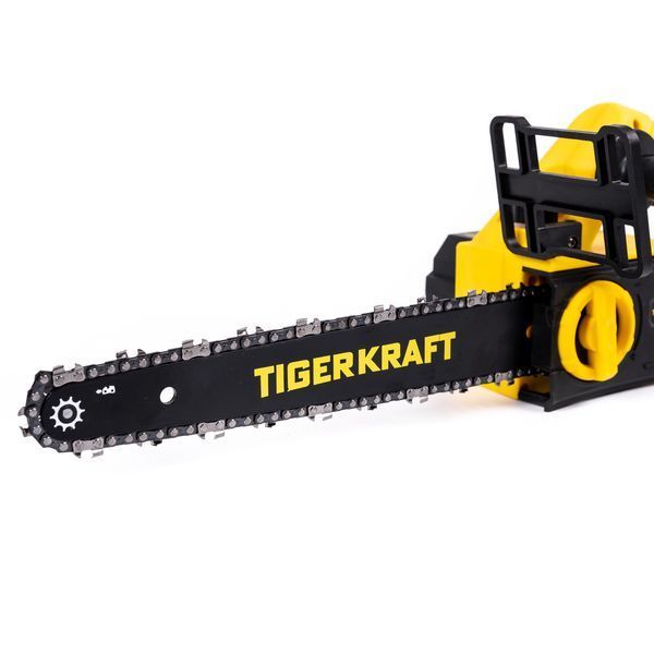 Бесщеточная аккумуляторная пила TigerKraft TPS31 PRO (21V 5Ah, шина 25см) Цепная пила Тайгеркрафт с 2АКБ для сада TPS31 PRO фото