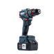 Акумуляторний ударний шуруповерт Bosch GSB186-2li (36V 6Ah) Безщітковий АКБ шуруповерт Бош з насадками в кейсі 77441 фото 4
