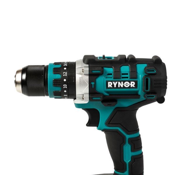 Акумуляторний дриль-шуруповерт Rynor ​​MS 10 PRO (21V, 5Ah) Шуруповерт ударний Райнор 10мм + дві АКБ у кейсі MS10 PRO фото