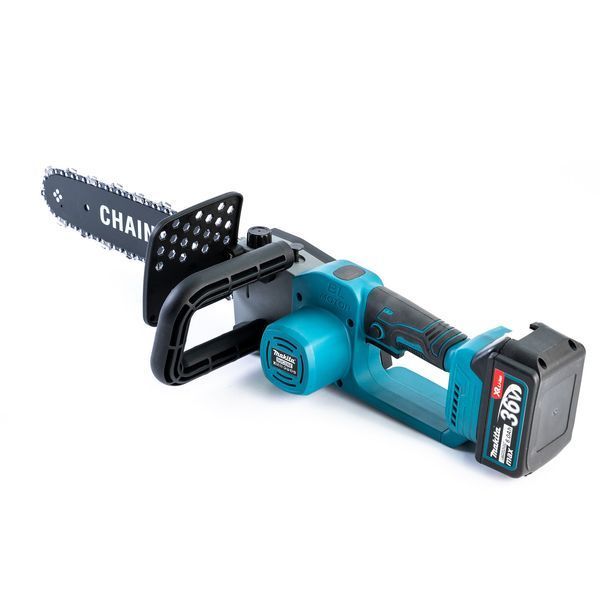 Бесщеточная аккумуляторная пила Makita DUC330Z (36V 6Ah шина 40см) Цепная пила Макита с дисплеем и 2 АКБ 78151 фото