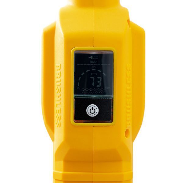 Акумуляторна автомийка DeWalt DCPW1012B (36V 6Ah) Ручна безщіткова мийка Деволт 40 БАР з LED-екраном 74745 фото