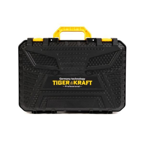 Акумуляторний шуруповерт TigerKraft GX30 PRO (21V, 6Ah, 162Нм) Безщеточний шуруповерт ТайгерКрафт 13мм + ручка GX30 PRO фото