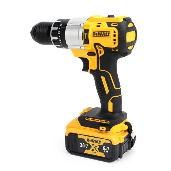 Аккумуляторный ударный шуруповерт DeWalt DCD996P2 (36V 6Ah) Дрель-шуруповерт Деволт с патроном 13 мм и 2 АКБ 2443254094 фото