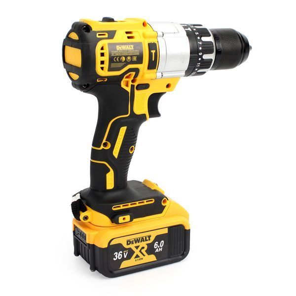Аккумуляторный ударный шуруповерт DeWalt DCD996P2 (36V 6Ah) Дрель-шуруповерт Деволт с патроном 13 мм и 2 АКБ 2443254094 фото