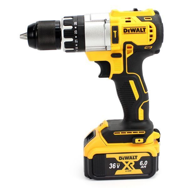 Аккумуляторный ударный шуруповерт DeWalt DCD996P2 (36V 6Ah) Дрель-шуруповерт Деволт с патроном 13 мм и 2 АКБ 2443254094 фото