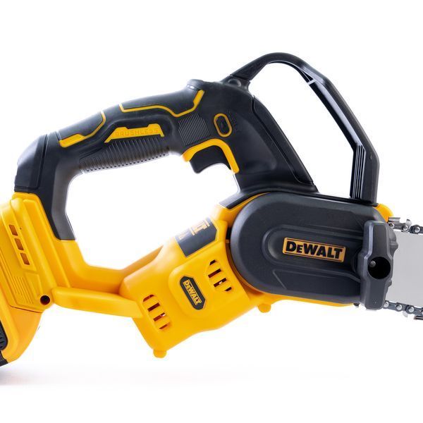 Акумуляторна безщіткова пила DeWalt DCMPS372N (48V 6Ah) Ланцюгова пила Деволт з 2 АКБ та шиною 30 см 06361 фото