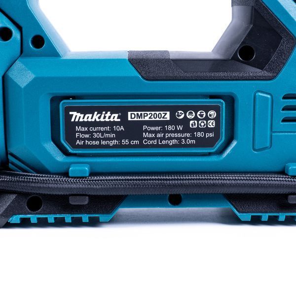 Акумуляторний безщітковий компресор Makita DMP200Z (36V 6Ah) Автомобільний компресор Макіта (12V) 77766 фото