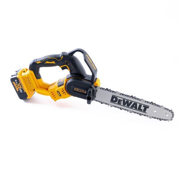 Акумуляторна безщіткова пила DeWalt DCMPS372N (48V 6Ah) Ланцюгова пила Деволт з 2 АКБ та шиною 30 см 06361 фото