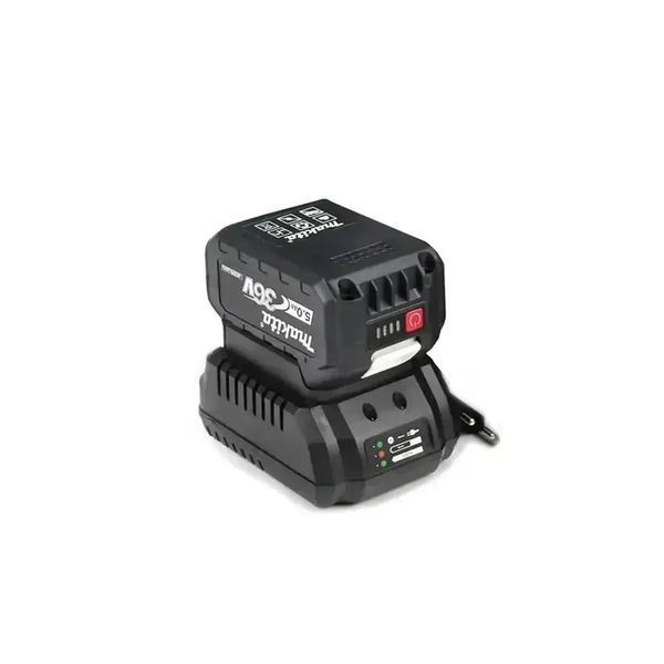 Акумуляторний гайковерт Makita DTW301 36V 5Ah | 0&ndash;3800 об/хв | Реверс | Для шиномонтажу | Великий набір оснастки + 2 АКБ 1000594 фото
