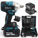 Акумуляторний гайковерт Makita DTW301 36V 5Ah | 0&ndash;3800 об/хв | Реверс | Для шиномонтажу | Великий набір оснастки + 2 АКБ 1000594 фото 2