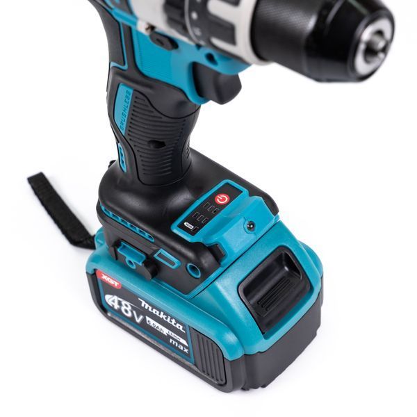 Ударний акумуляторний шуруповерт Makita DHP501RTE (48V, 6Ah) АКБ шуруповерт безщітковий Макіта 13 мм + комплект оснастки 77795 фото