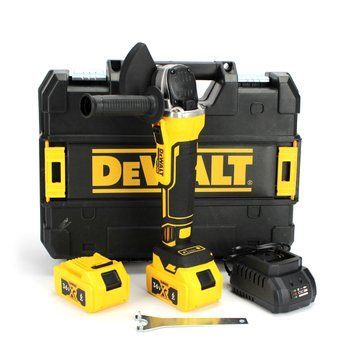 Безщіткова акумуляторна болгарка DeWalt DCG409P2 (36V 6Ah) УШМ Деволт з двома АКБ у кейсі 2443254123 фото