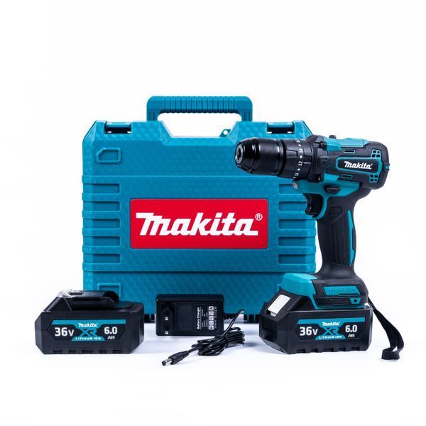 Акумуляторний шуруповерт Makita DTW485 (36V 6Ah) Ударний безщітковий шуруповерт Макіта з набором оснастки 77764 фото
