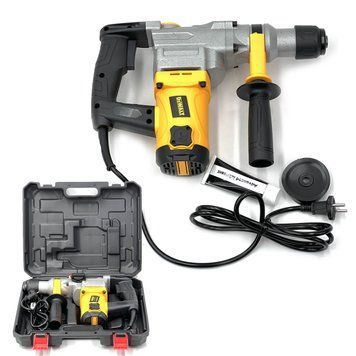 Електричний перфоратор DeWalt D25335K (1700 Вт, 7 Дж) Дворежимний бочковий перфоратор Деволт у кейсі 2443254127 фото