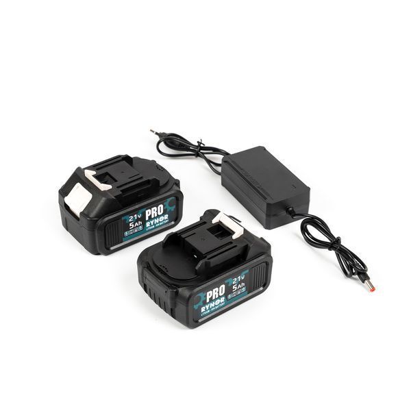 Акумуляторний садовий кущоріз Rynor ​​KS30 PRO (21V, 5Ah) Потужні ножиці Райнор для стрижки кущів з 2 АКБ KS30 PRO фото
