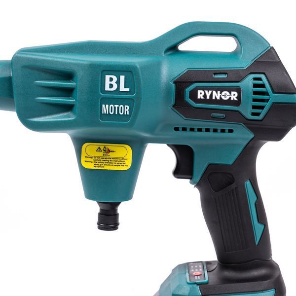 Акумуляторна ручна мийка Rynor ​​RW21 PRO (21V 5Ah) Безщіткова АКБ міні-мийка Райнор 40 бар для будь-яких поверхонь RW 21 PRO фото