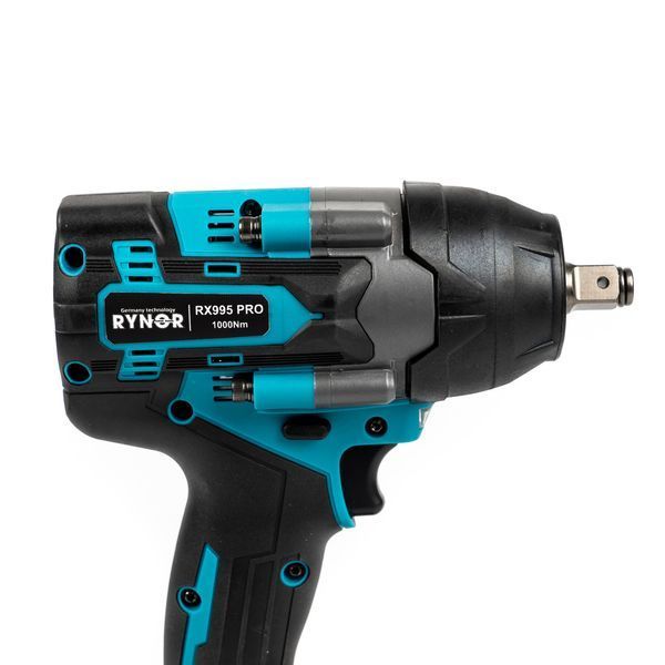 Аккумуляторный ударный гайковерт Rynor ​​RX995 PRO│1000 Нм│21V 5Ah│Оснастка 33 предмета│2 АКБ в кейсе RX995 PRO фото