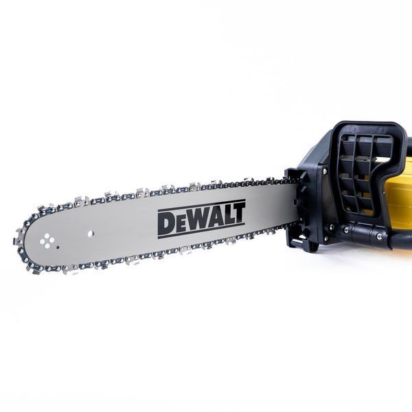 Безщіткова акумуляторна пилка DeWalt DCM566X1 (48V 6Ah 40см) Ланцюгова пилка Деволт з 2 АКБ для валки дерев 77711 фото