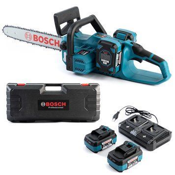 Ланцюгова акумуляторна пила BOSCH GSR355W (48V 6Ah шина 40см) Пила безщіткова Бош для розпилу колод 62114 фото