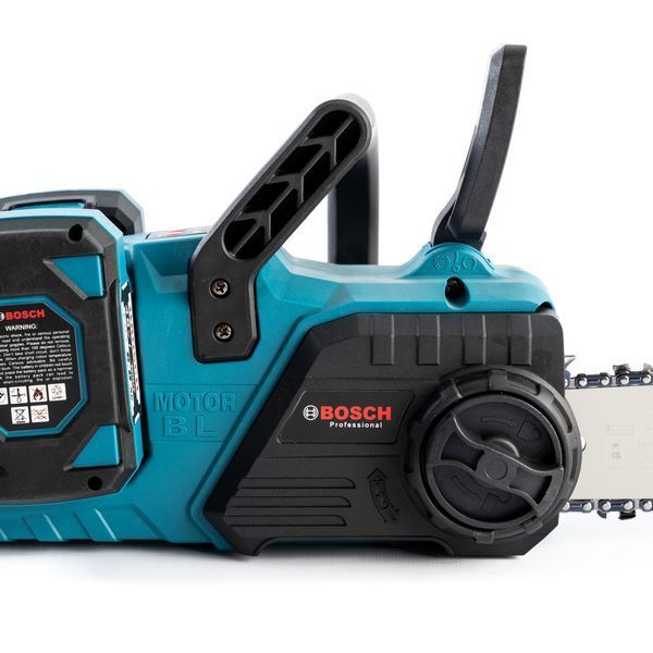Цепная аккумуляторная пила BOSCH GSR355W (48V 6Ah шина 40см) Пила бесщеточная Бош для распила бревен 62114 фото