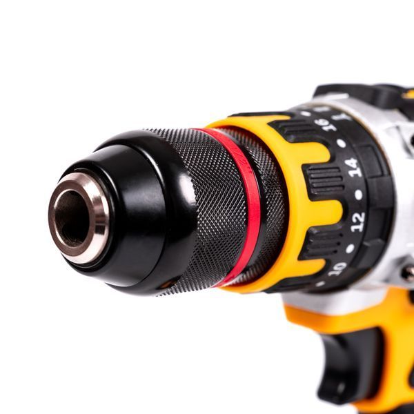 Безщітковий акумуляторний шуруповерт TigerKraft GX13 PRO (21V 5 Ah) Ударний шуруповерт Тайгеркрафт патрон 13мм + 2АКБ GX13 PRO фото