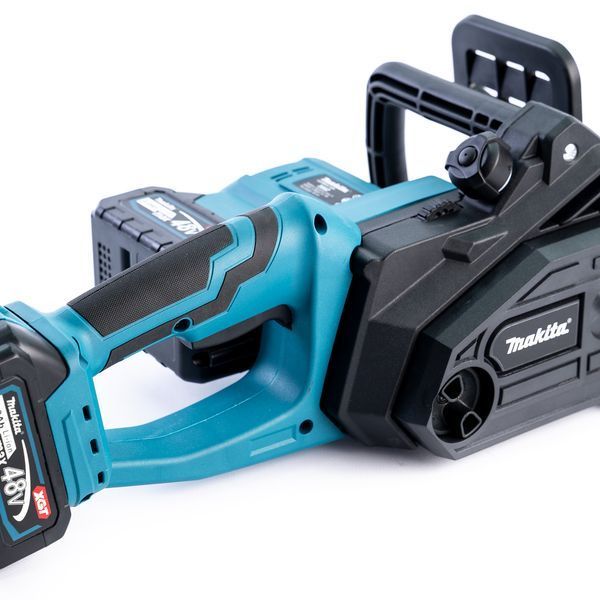 Ланцюгова акумуляторна пила Makita DUC360Z (48V 6Ah 40см) Пила безщіткова Макіта з 2 АКБ для валки дерев 7777 фото