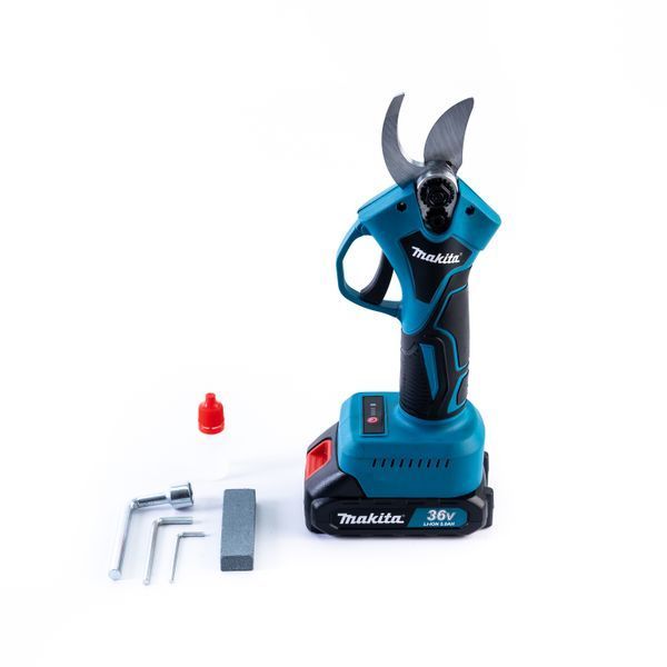 Аккумуляторный набор Makita 3в1 (36V 5Ah) Мини-пила 15 см + секатор + телескопический высоторез 3 м и 2 АКБ 152312 фото