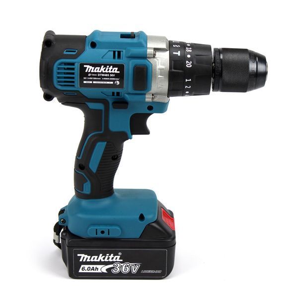 Шуруповерт ударний Makita DTW485 (36V 6Ah) Безщітковий дриль-шуруповерт Макіта + 2 АКБ в комплекті 2184073240 фото