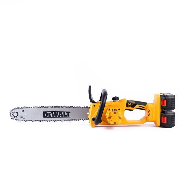 Безщіткова акумуляторна пилка DeWalt DCM570N (48V 6Ah 40см) Потужна ланцюгова АКБ пила Деволт для розпилювання бруса 7775 фото