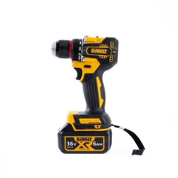 Шуруповерт акумуляторний DeWalt DCD800NT (36V 6Ah) Безщітковий дриль-шуруповерт Деволт з комплектом + 2 АКБ 545623 фото