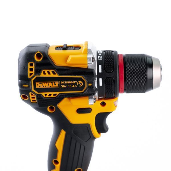 Шуруповерт акумуляторний DeWalt DCD800NT (36V 6Ah) Безщітковий дриль-шуруповерт Деволт з комплектом + 2 АКБ 545623 фото