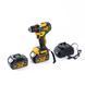 Шуруповерт акумуляторний DeWalt DCD800NT (36V 6Ah) Безщітковий дриль-шуруповерт Деволт з комплектом + 2 АКБ 545623 фото 2