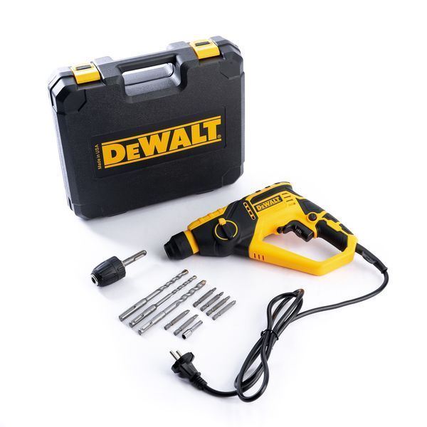 Електричний перфоратор DeWalt DWD028S (1000 Вт) Ручний мережевий перфоратор Деволт 3в1 із змінним патроном SDS-Plus 2452841628 фото