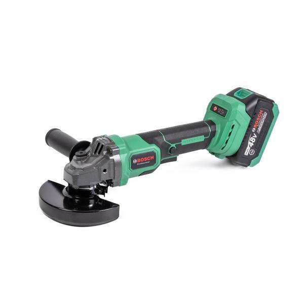 Аккумуляторный набор Bosch 6в1 (Перфоратор, Шуруповерт, Гайковерт, Секатор, Пила, УШМ) Бесщеточный Бош с насадками и 4 АКБ (48V) 777101 фото