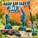 Набір Makita│Акумуляторний секатор DUP365 з міні-пилою DUC155HN │ Різ до 30 мм │ Телескопічна штанга-висоторіз 3 м │ 36V 5Ah │ 2 АКБ 152312 фото 1