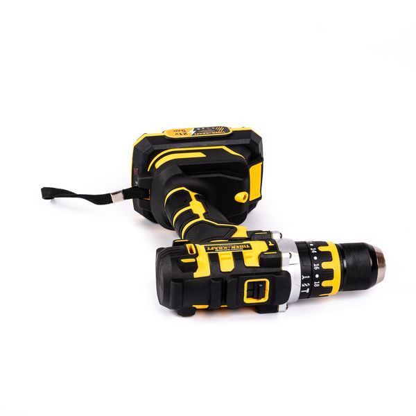 Ударний акумуляторний шуруповерт TigerKraft GX10 PRO (21V, 5Ah) Дриль-шуруповерт Тайгеркрафт патрон 10мм + 2АКБ GX10 PRO фото