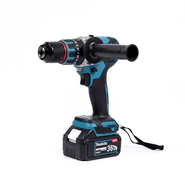 Набір Makita 7в1 акумуляторний 36V (Перфоратор + Шуруповерт + Гайковерт + УШМ + Лобзик + Циркулярка + Повербанк) Макіта з 4 АКБ 77781 фото